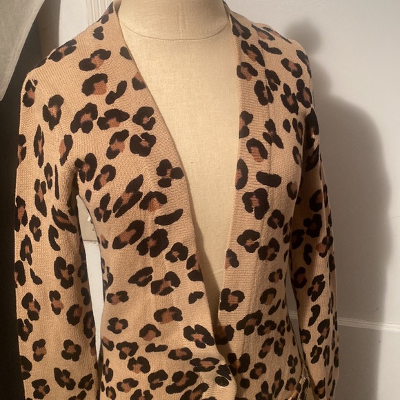 PINK Leopard cardigan - Picture 3 of 3